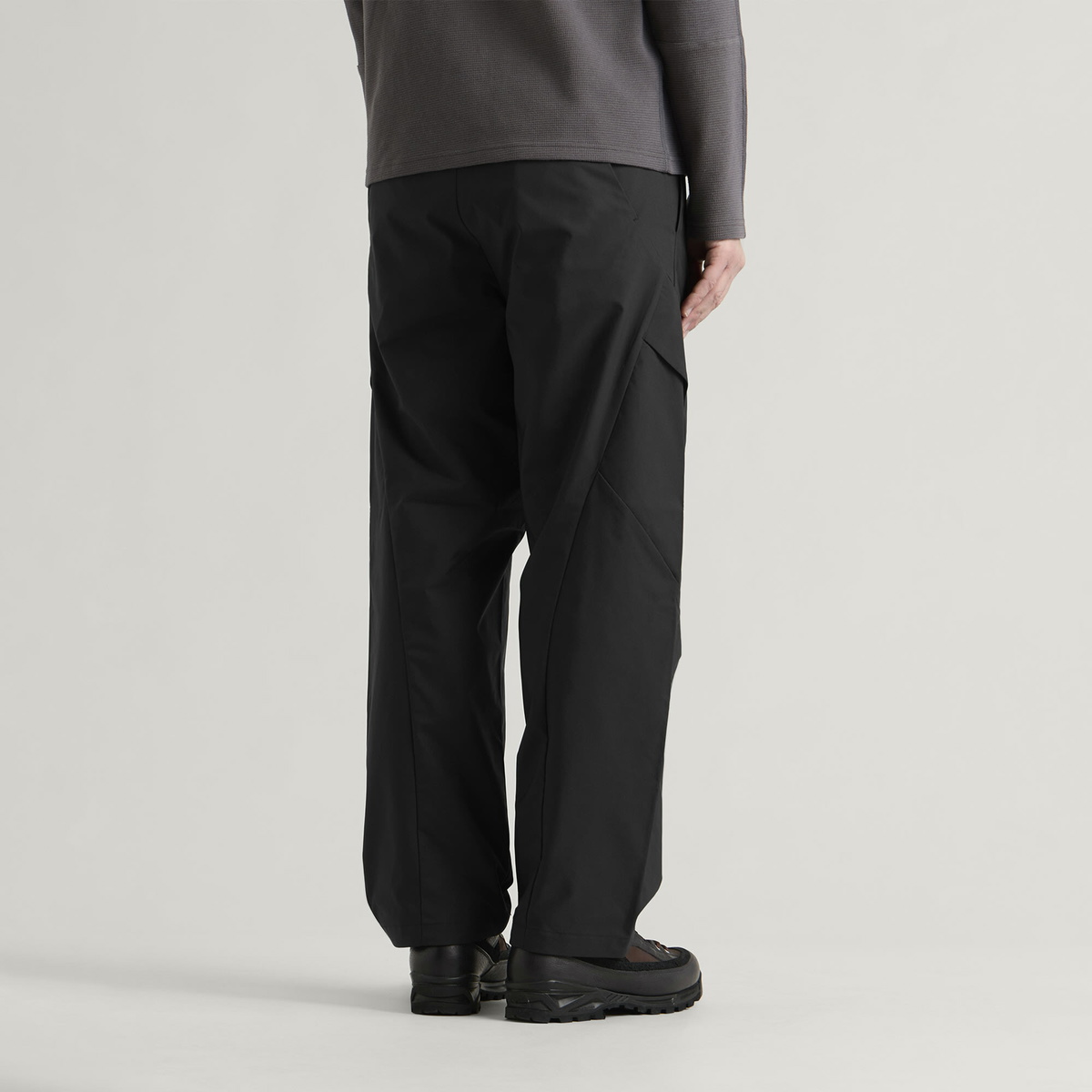 Goldwin Men's Pocket Double Weave Pants in Black