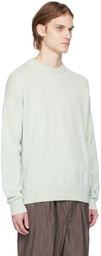 Jil Sander Green Crewneck Sweater