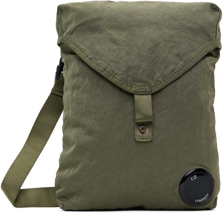 Photo: C.P. Company Khaki Nylon B Messenger Bag