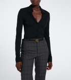 Gucci Crêpe jersey shirt