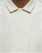ølåf Cotton Linen Ss Shirt Beige - Mens - Shortsleeves