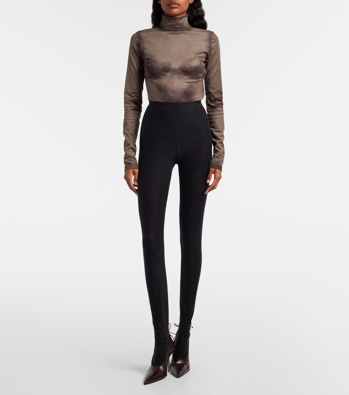Maison Margiela High-rise tights