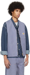 Carhartt Work In Progress Blue Arbor Vest