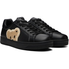 Palm Angels Black Bear Tennis Sneakers