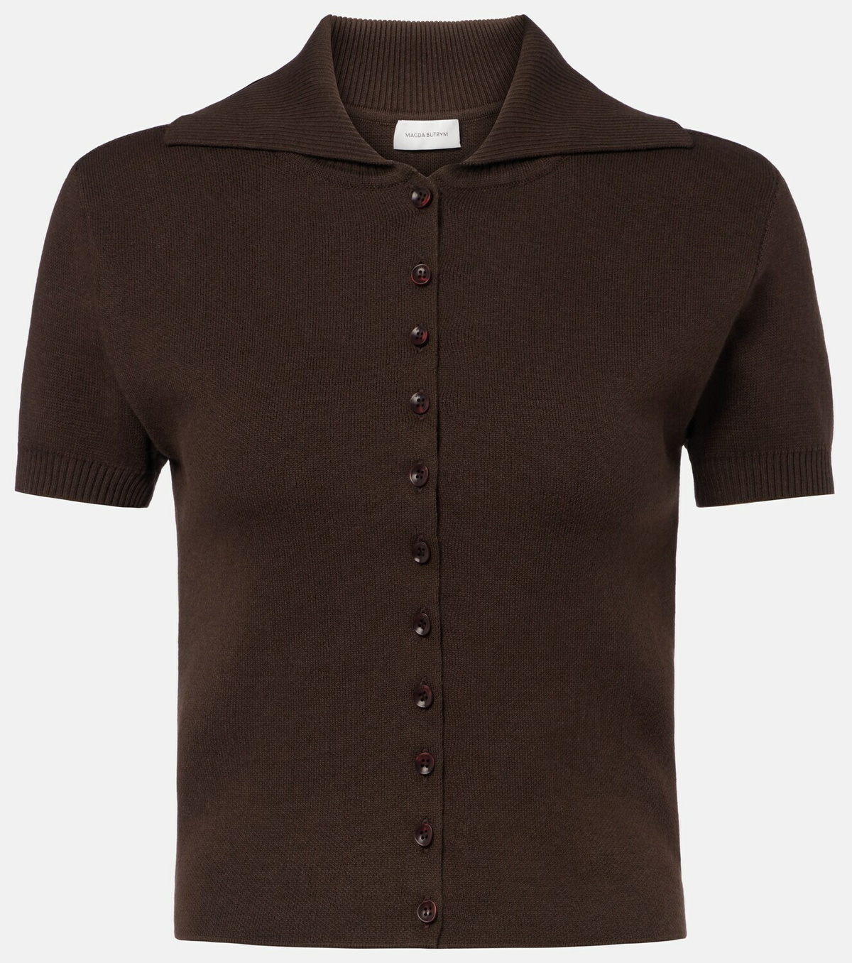 Magda Butrym Cotton and cashmere cardigan