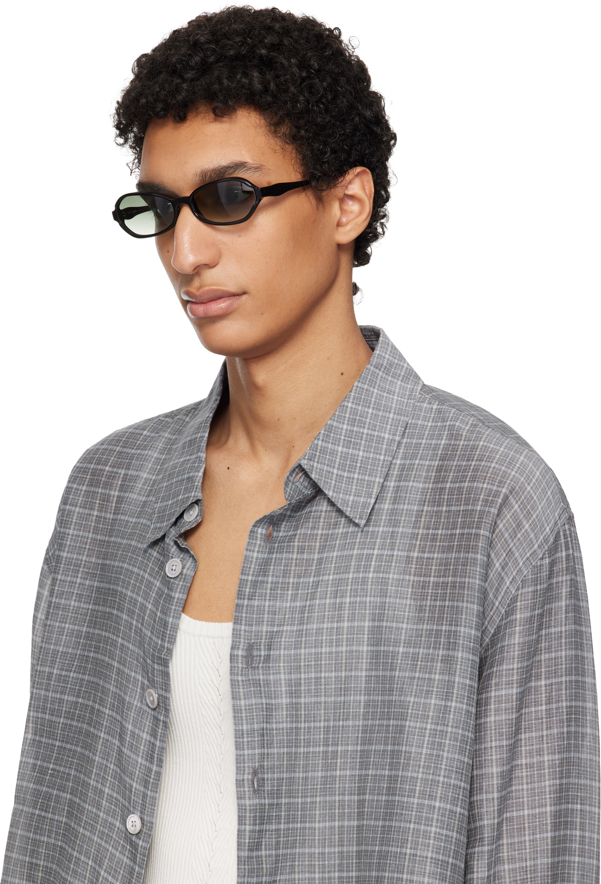 OUR LEGACY Black Drain Sunglasses