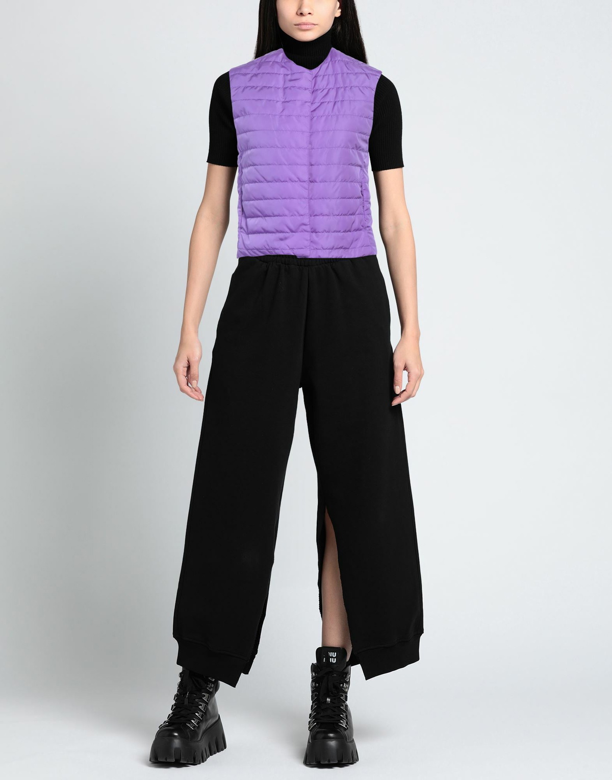 Mackintosh Womens Vest in Purple