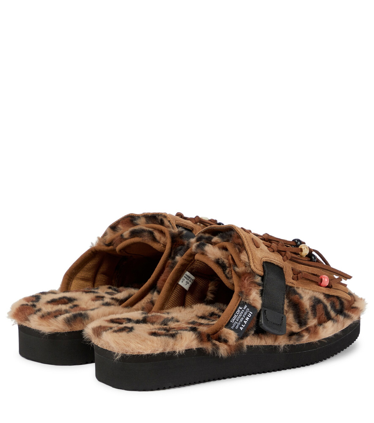 Alanui - x Suicoke Zavo faux fur slippers Alanui