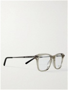 Brioni - D-Frame Acetate and Gunmetal-Tone Optical Glasses