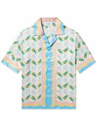 Casablanca - Ping Pong Printed Silk Shirt - White