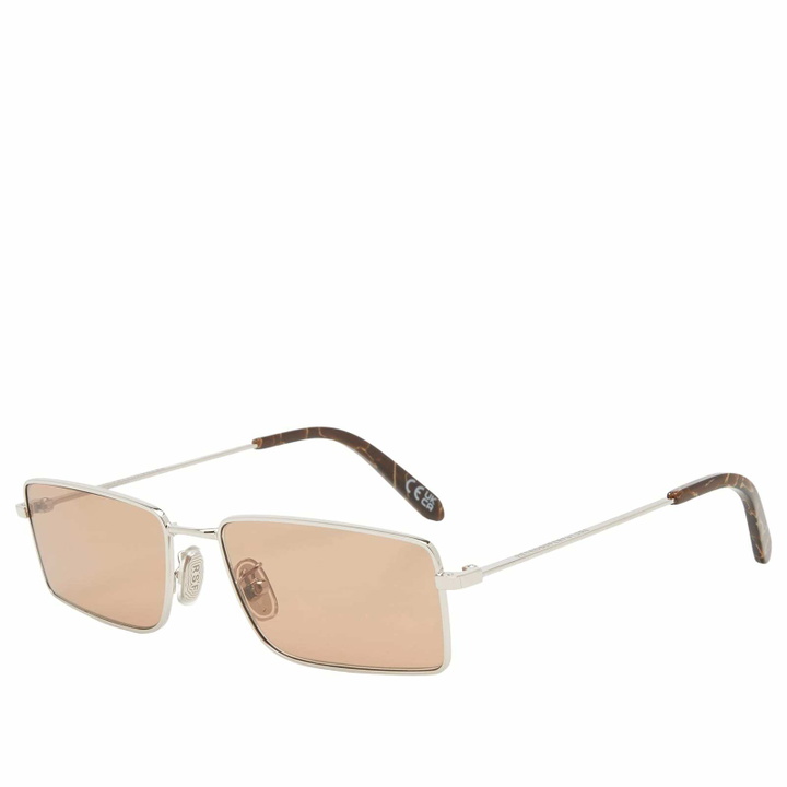 Photo: Retrosuperfuture Chopper Sunglasses in Brown 