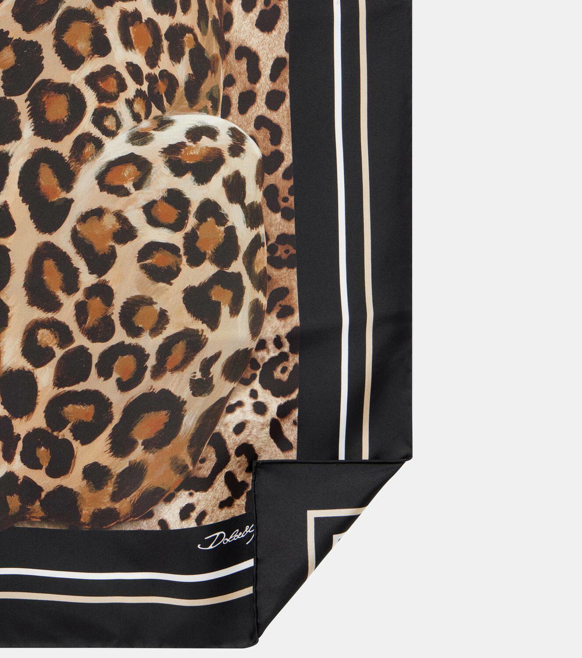 Dolce&gabbana Leopard-print Silk Scarf Dolce & Gabbana