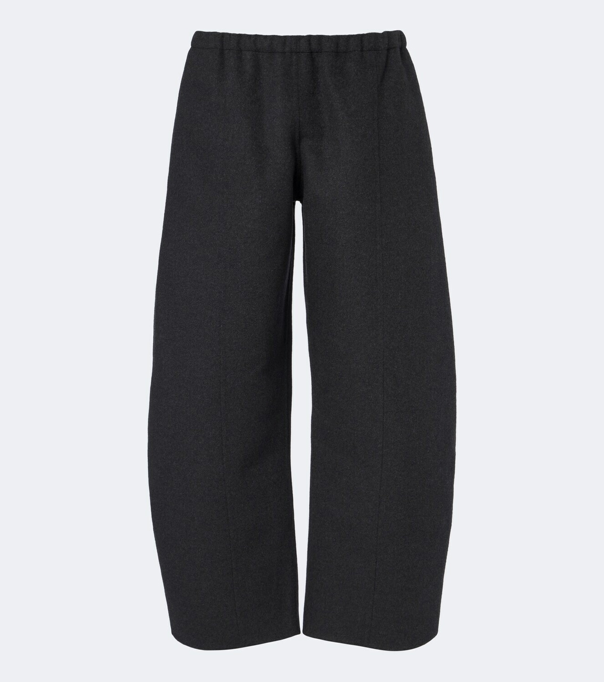 Khaite Clover wool barrel-leg pants