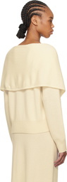 TOVE Off-White Malia Sweater