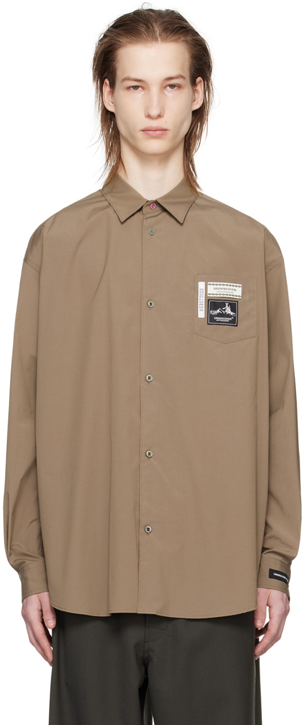 UNDERCOVER Taupe Patch Shirt Undercover