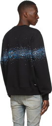 AMIRI Black Core Logo Crystal Painter Sweatshirt