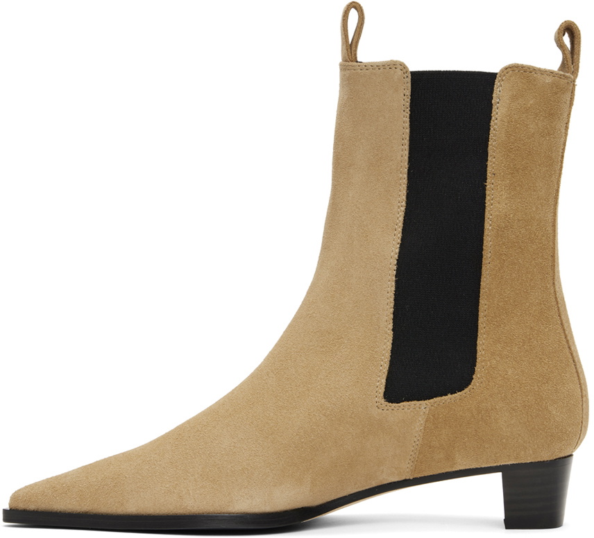 Aeyde Tan Kiki Chelsea Boots