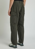 C.P. Company Straight-leg Cotton-poplin Cargo Trousers Dark Grey