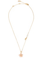 Kate Spade New York Pastel Petals Pendant Necklace - Pink - One Size