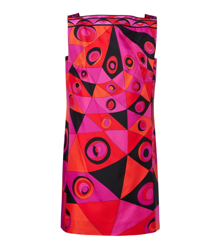 Photo: Pucci Occhi silk twill minidress