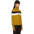 Wales Bonner Yellow Emory Zip Sweater