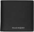 Alexander McQueen Black Stamped Wallet