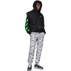 Off-White Black Pascal Painting Hoodie