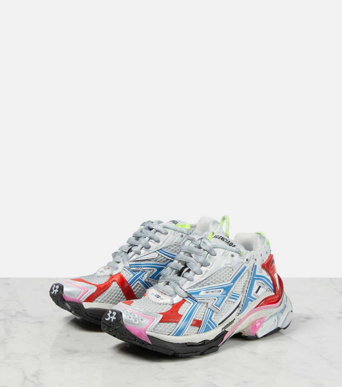 Balenciaga Runner distressed logo sneakers Balenciaga Balenciaga Runner distressed logo sneakers Balenciaga