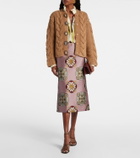 La DoubleJ Portrait embellished cardigan