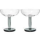 Tom Dixon - Puck Set of Two Coupe Glasses - Neutrals