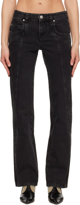 Photo: Isabel Marant Etoile Black Jaylis Jeans