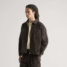 END. Men's Ridge Shirt in Bitter Chocolate