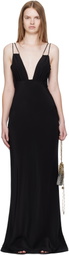 Paris Georgia Black Elemental Bernie Slip Dress