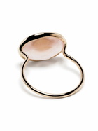 Pascale Monvoisin 9K Yellow Gold Souad Quartz And Diamond Ring