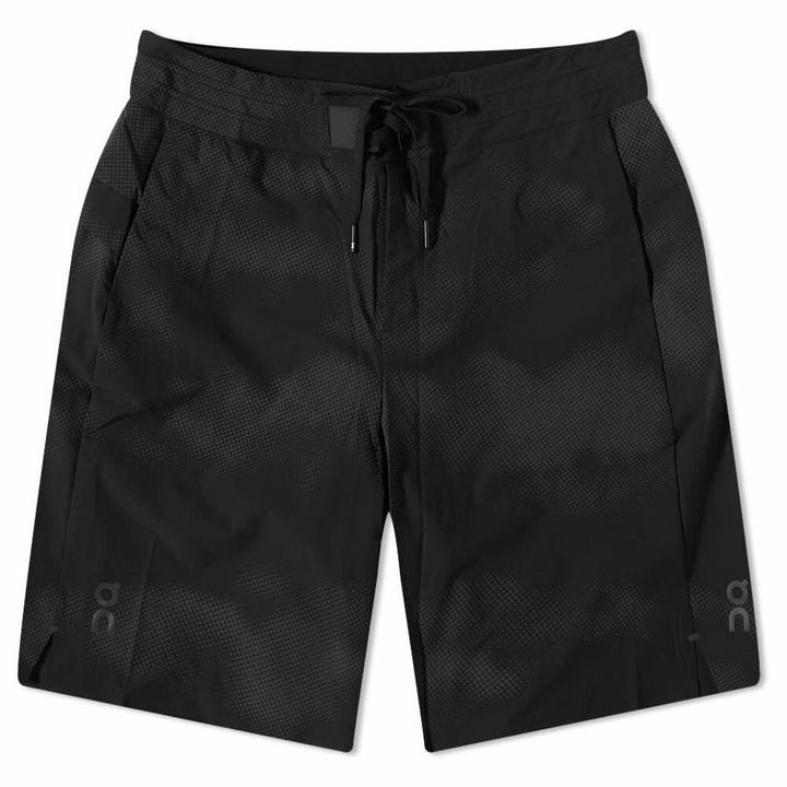 Photo: ON Men's Running Hybrid Short - Lumos Pack in Black