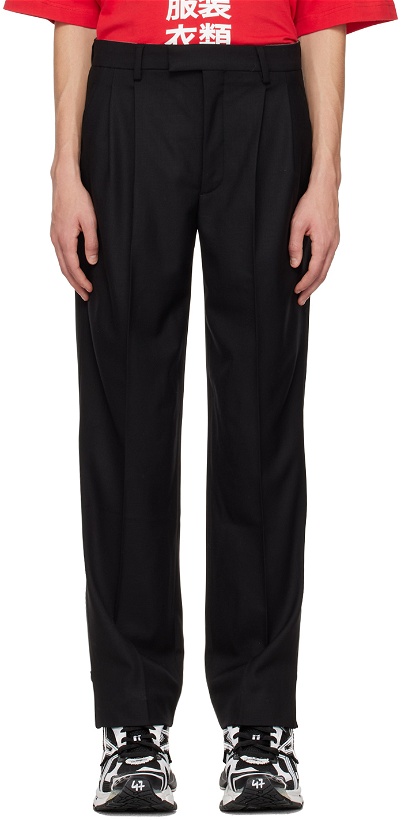 Photo: VTMNTS Black Pleated Trousers