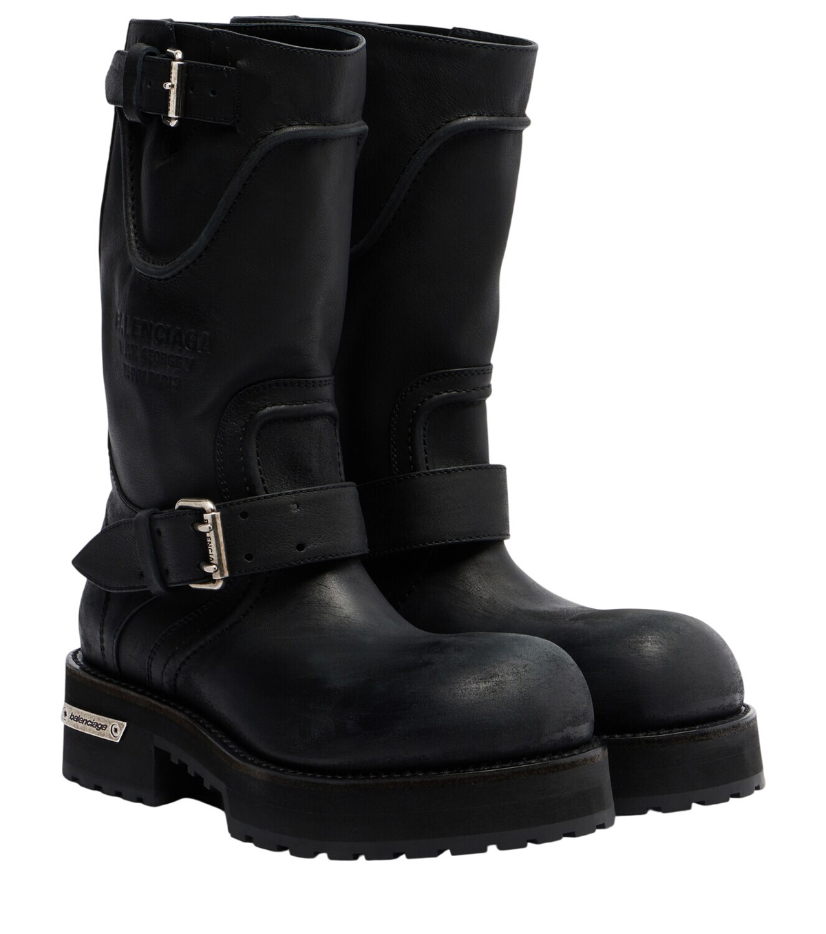 Balenciaga - Trooper rubber boots Balenciaga