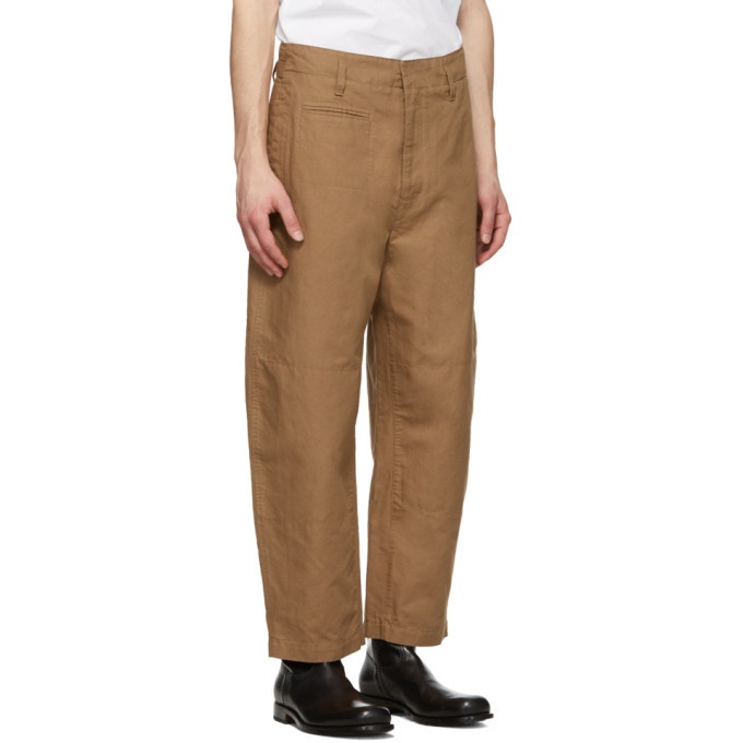 Lemaire Brown Military Trousers Lemaire