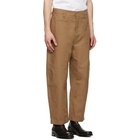 Lemaire Brown Military Trousers