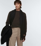 Acne Studios Fringed wool scarf