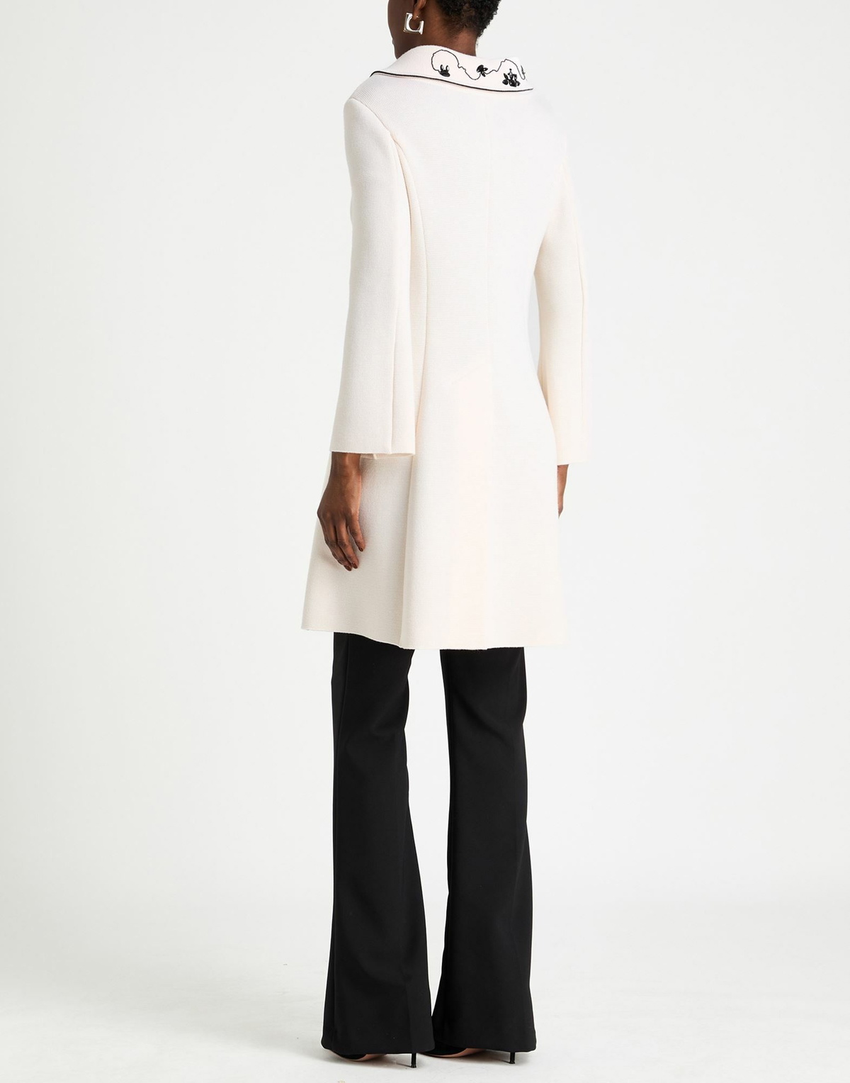 Charlott Womens Coat Ivory