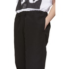 Polythene* Optics Black Poplin Logo Lounge Pants