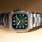 Duxot Quadrata Automatic Green Dial Mens Watch DX-2073-22