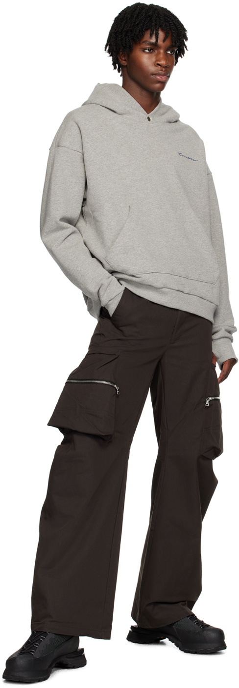 CMMAWEAR Gray US Hoodie