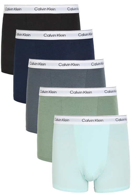 Photo: Calvin Klein Icon Stretch-cotton Trunks set of Five Multicoloured