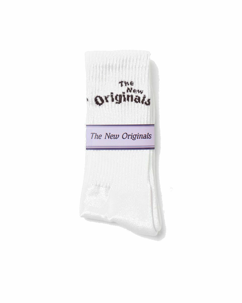 Photo: The New Originals Workman Socks Brown/White - Mens - Socks