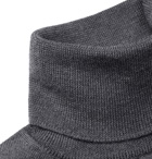 Officine Generale - Slim-Fit Merino Wool Rollneck Sweater - Men - Dark gray