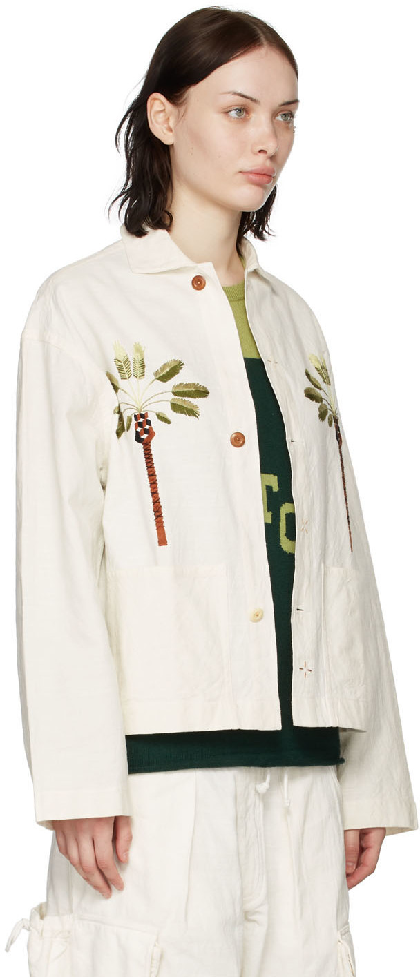 STORY mfg. Off-White Organic Cotton Jacket