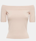 Alexander McQueen Off-shoulder top