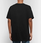 Vetements - Oversized Printed Cotton-Jersey T-Shirt - Men - Black